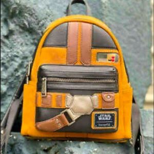 Loungefly Star Wars Han Solo Cosplay Mini-Backpack NEW IN LOUNGEFLY SHIPPING BOX